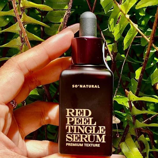 Tinh chất Red Peel Tingle Premium Serum tái tạo da sinh học mờ thâm trắng da So Natural 20ml
