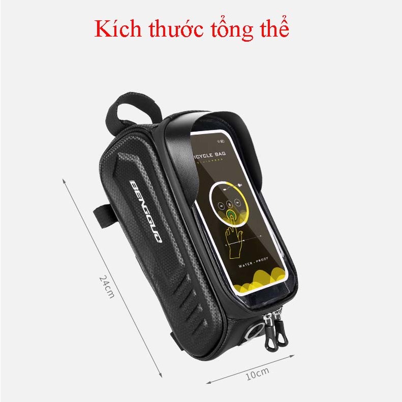 Túi treo trước xe đạp thể thao