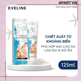 [Tặng son dưỡng môi eveline] Kem tẩy lông chiết xuất khoáng chất biển Active Epil Eveline 125ml