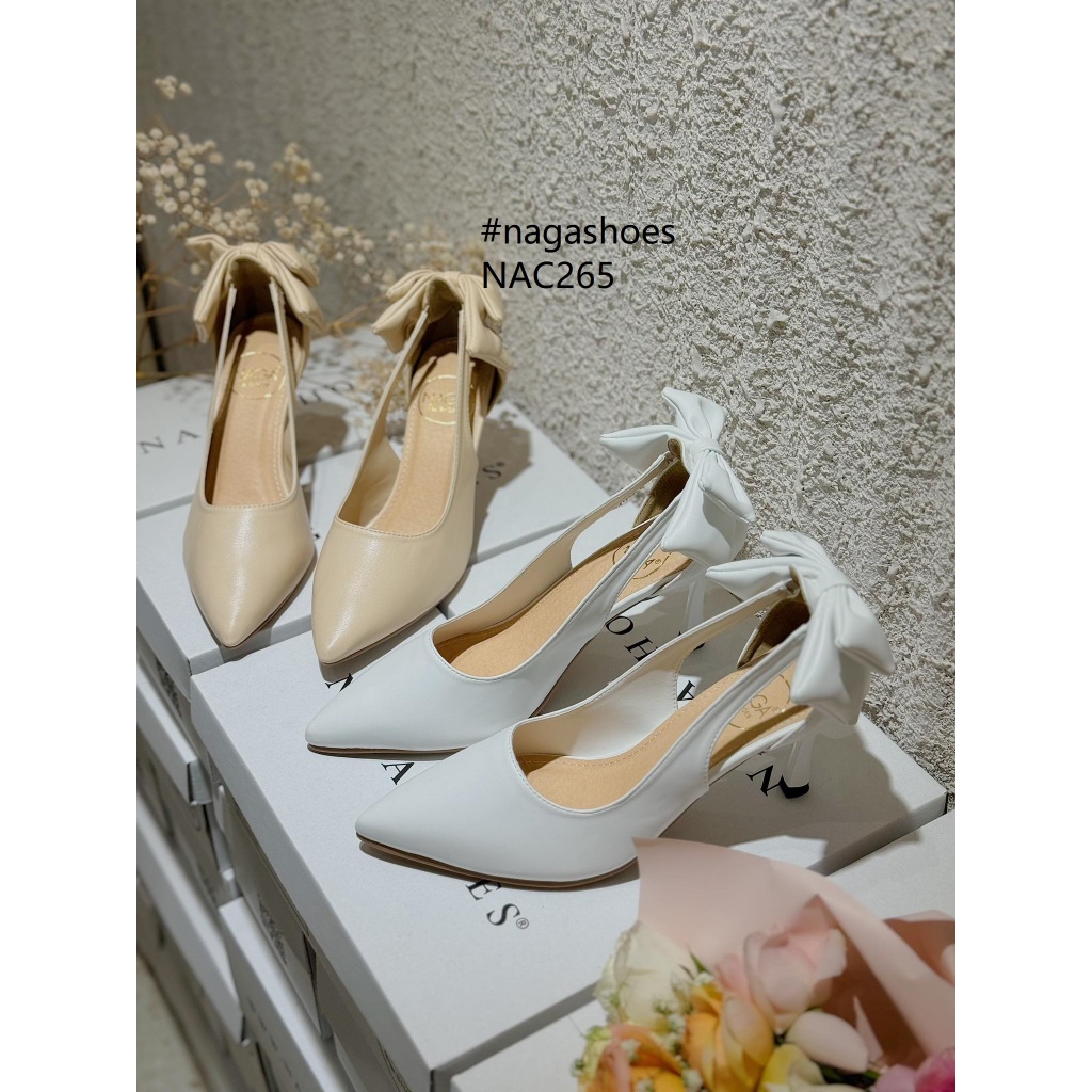 CAO GÓT NAGASHOES GÓT PHỐI NƠ 7.5P NAC265