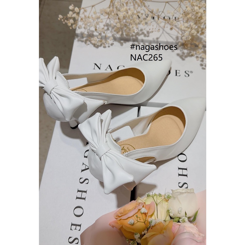 CAO GÓT NAGASHOES GÓT PHỐI NƠ 7.5P NAC265