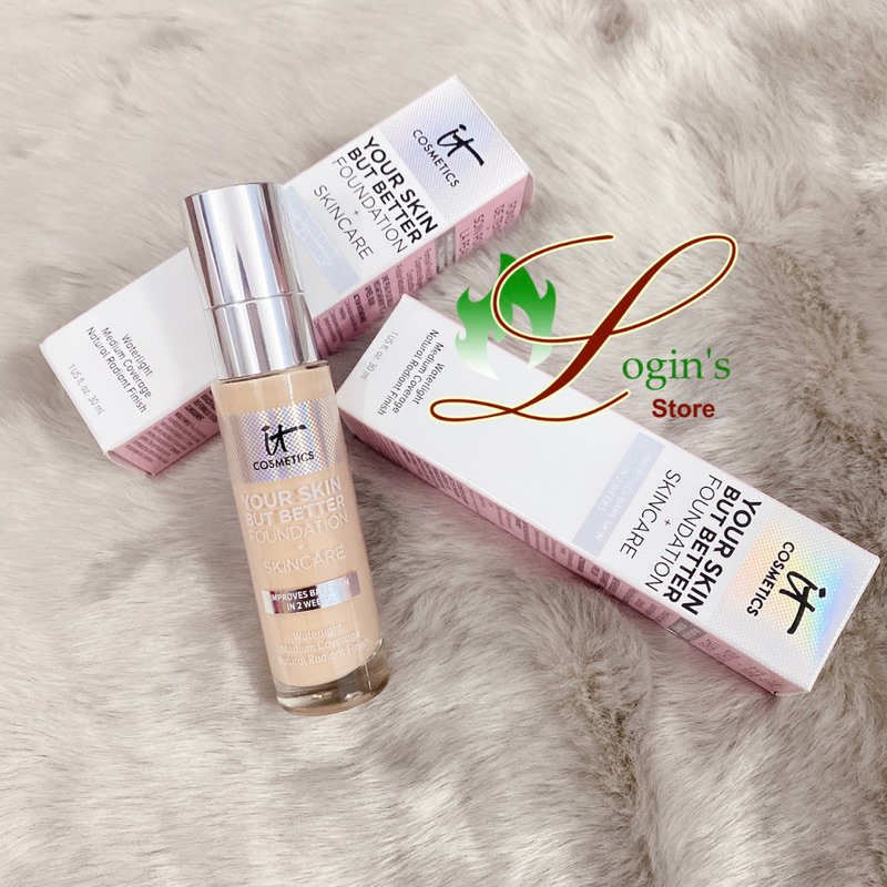 Kem nền dưỡng da IT cosmetics Your Skin But Better Foundation + Skincare