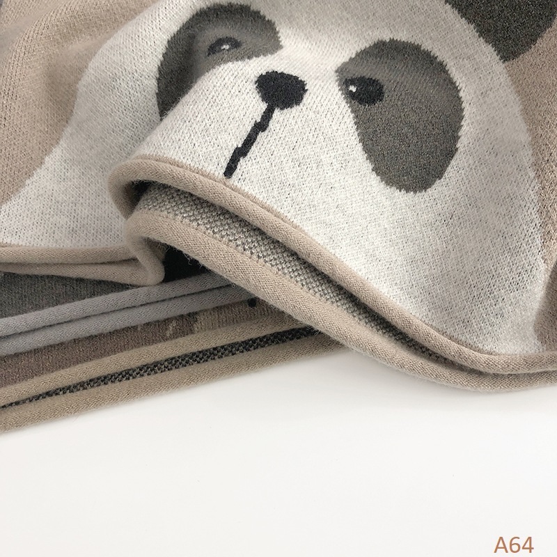 Áo len gấu mèo ống tay kẻ xinh cho bé-Sam Baby-A64