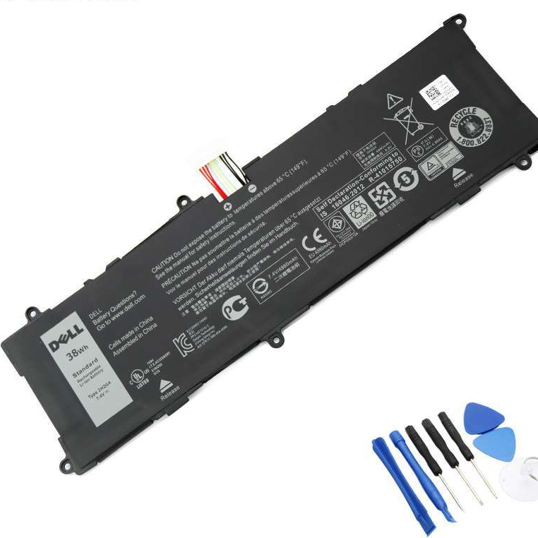 💖 Pin 38Wh Laptop 2H2G4 Tablet Battery for Dell Venue 11 Pro 7140 21CP5/63/105 HFRC3 TXJ69