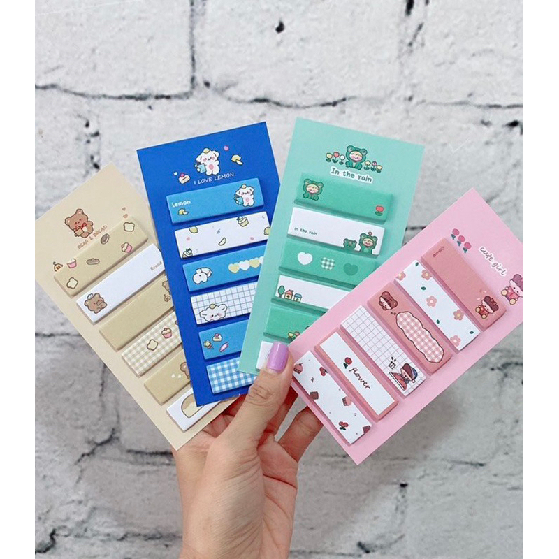 CÁC MẪU GIẤY NOTE PHÂN TRANG