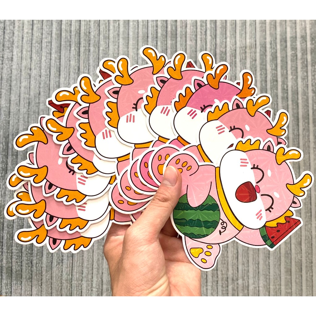 Combo 10 bao lì xì chibi 3D