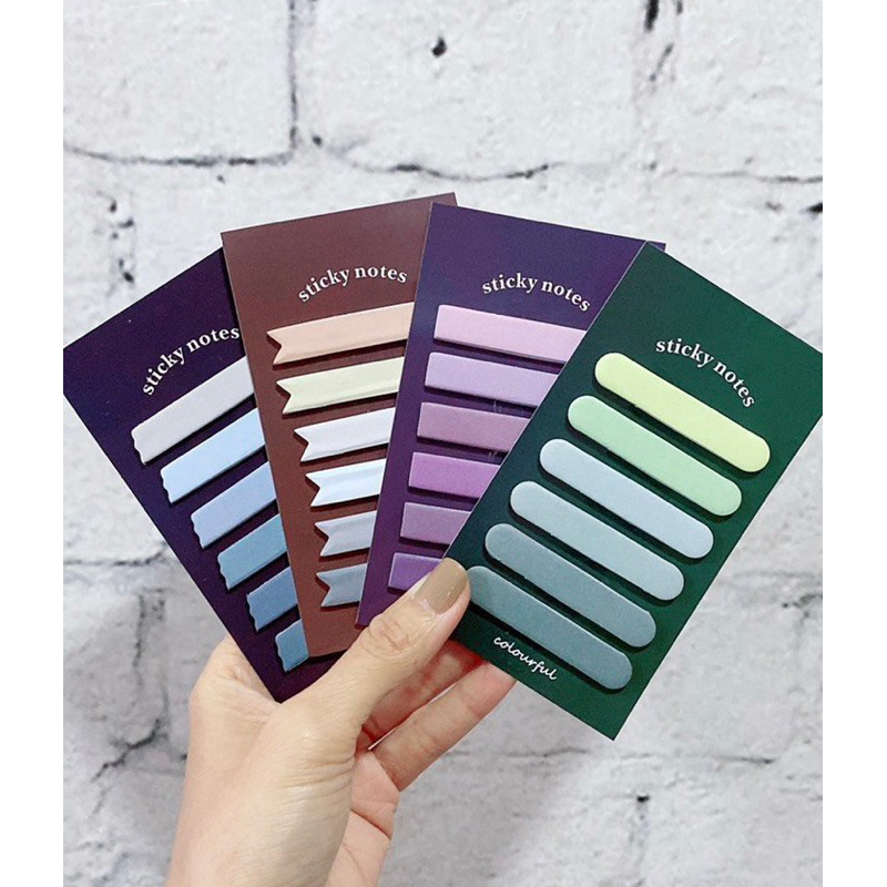 CÁC MẪU GIẤY NOTE PHÂN TRANG