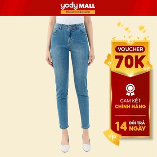 Quần Jean nữ dáng boy chính hãng tôn dáng co giãn chất đẹp giữ form QJN4014