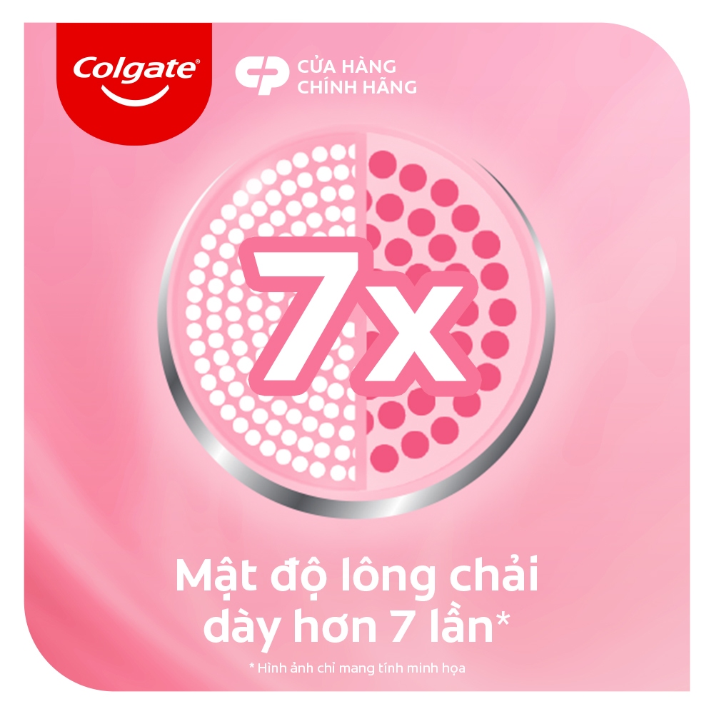 Bộ 2 Bàn chải Colgate Cushion Clean Twin Charcoal lông chải kháng khuẩn