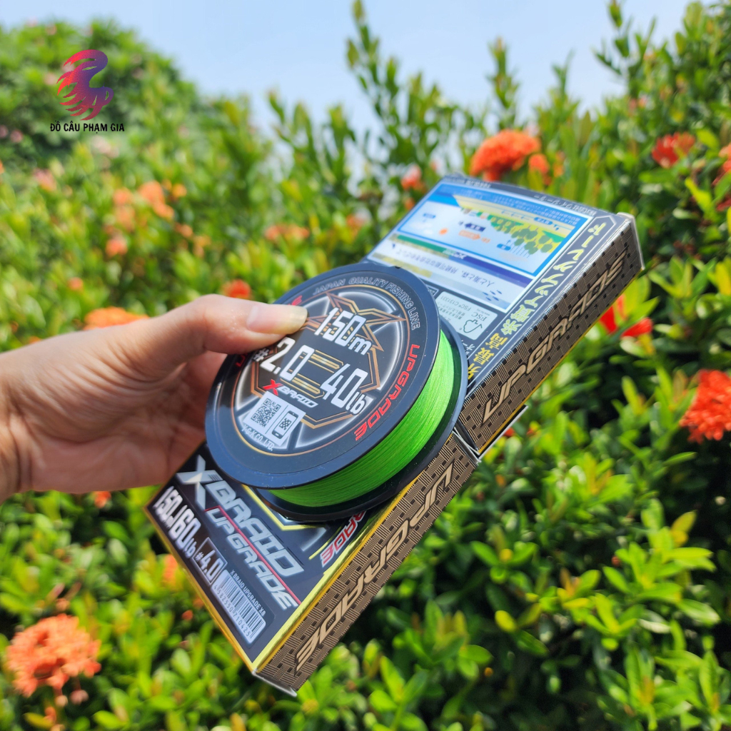 Dây Dù Câu YGK X Braid UPgrade Phiên Bản Nâng Cấp PE X8