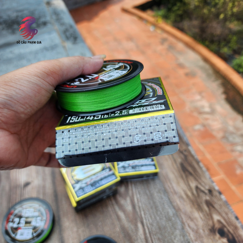 Dây Dù Câu YGK X Braid UPgrade Phiên Bản Nâng Cấp PE X8