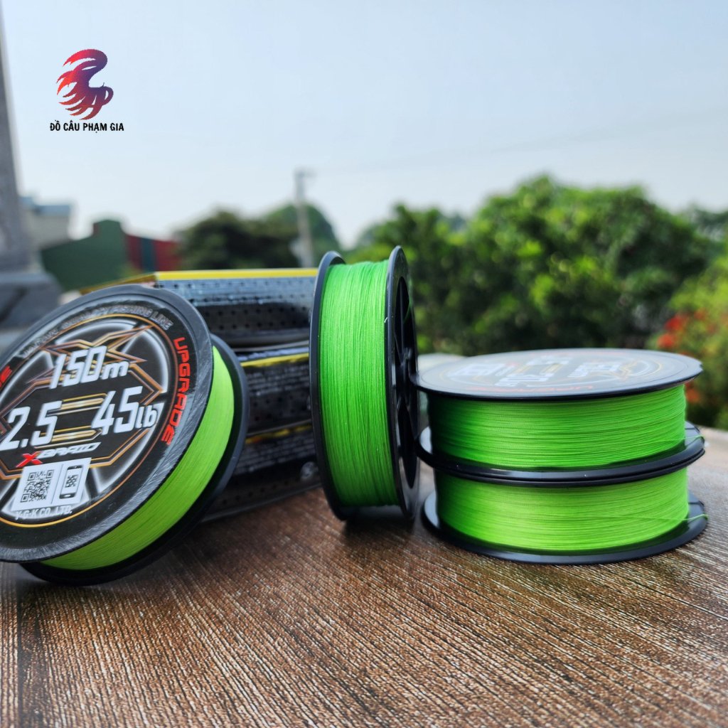 Dây Dù Câu YGK X Braid UPgrade Phiên Bản Nâng Cấp PE X8