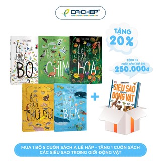Bộ Sách A Lê Hấp! - Tặng 1 cuốn Các siêu sao trong giới động vật khi mua trọn bộ 5 cuốn