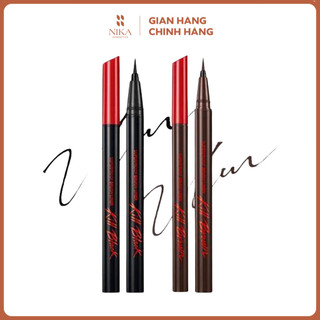 Chì Kẻ Eyeliner Clio Superproof Brush Liner Kill [Nika Cosmetics]