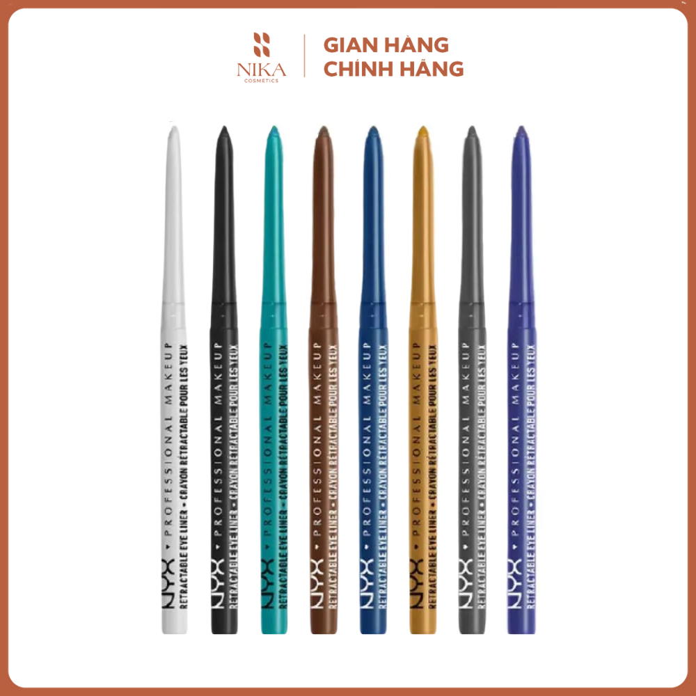 Chì kẻ mắt N.Y.X Retractable Eye Liner [Nika Cosmetics]