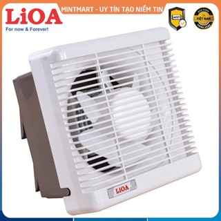 Quạt thông gió gắn tường lioa evf15b2, quạt hút gió, hút mùi tự động