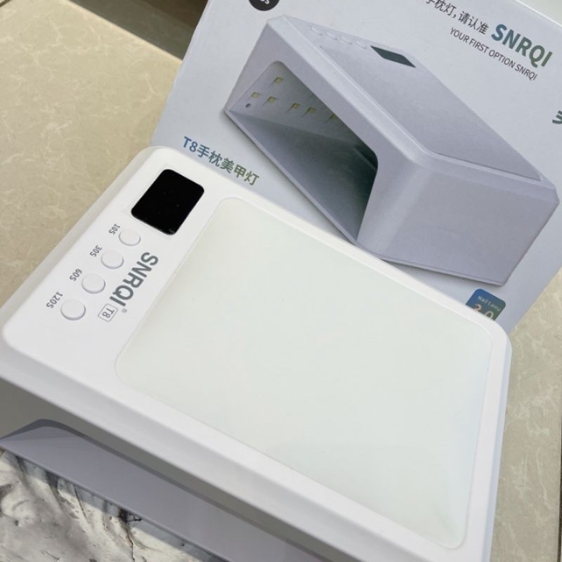 Máy hơ sơn gel 3 in 1 SNRQI T8 chính hãng 72w 60 bóng LED/UV