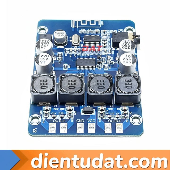 Mạch giải mã - khuếch đại âm thanh bluetooth 4.0 TPA3118