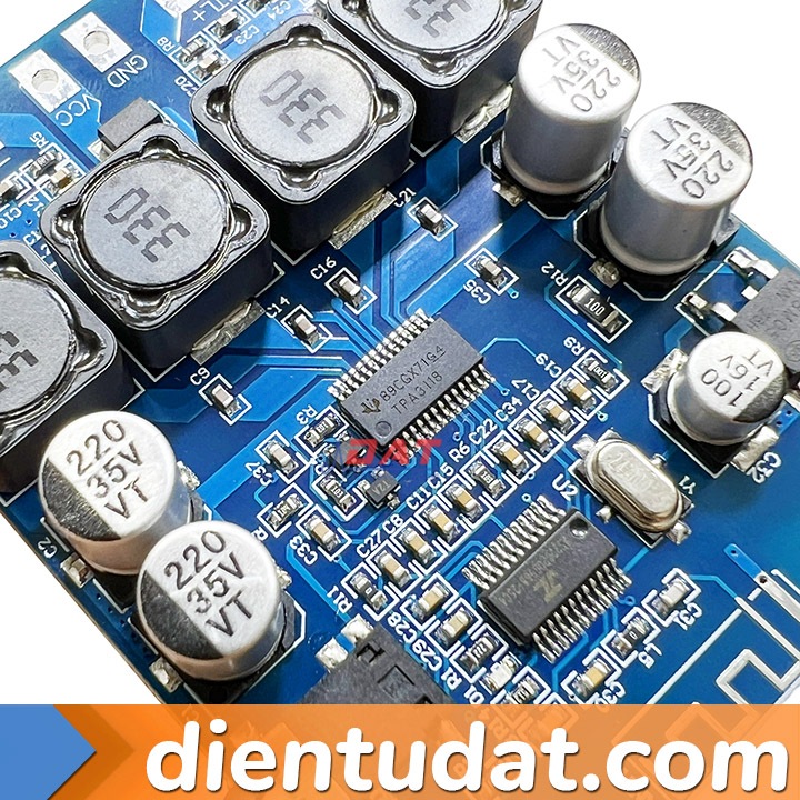 Mạch giải mã - khuếch đại âm thanh bluetooth 4.0 TPA3118