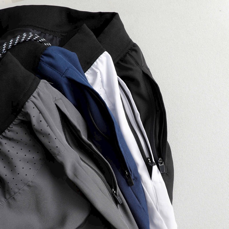 Quần Đùi Short Gym Nam 2 Lớp Form Ngắn