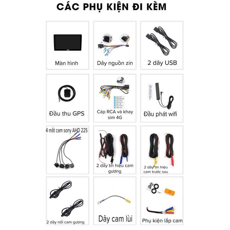 Màn hình Androi ô tô oled pro X4 và X4S liền Camera 360 độ !