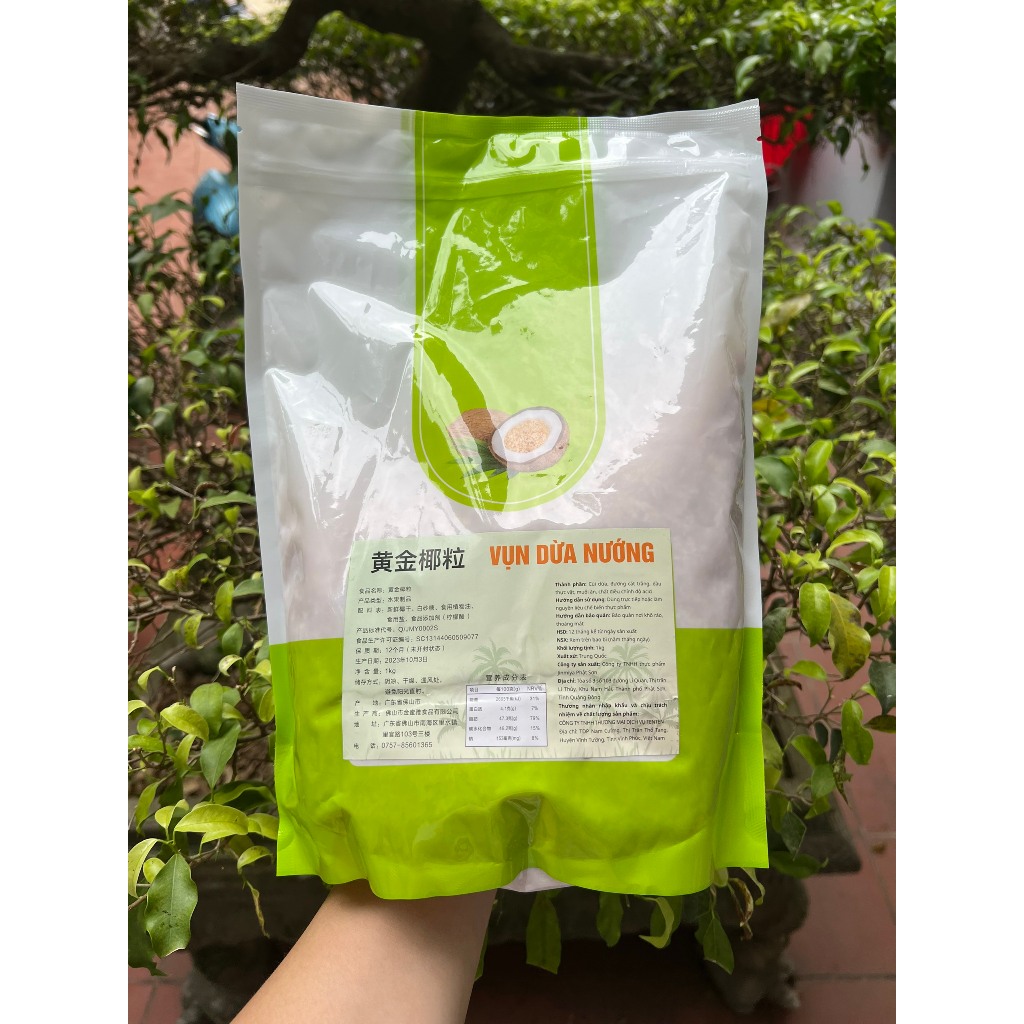 Dừa nướng Janmiya túi xanh