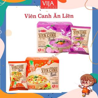 Viên canh ăn liền hương vị canh chua tôm - khoai mỡ kanli acecook