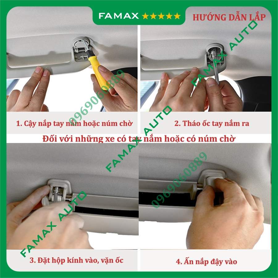 Hộp đựng kính ô tô VINFAST - Fadil, VFe34, VF5, VF6, VF7