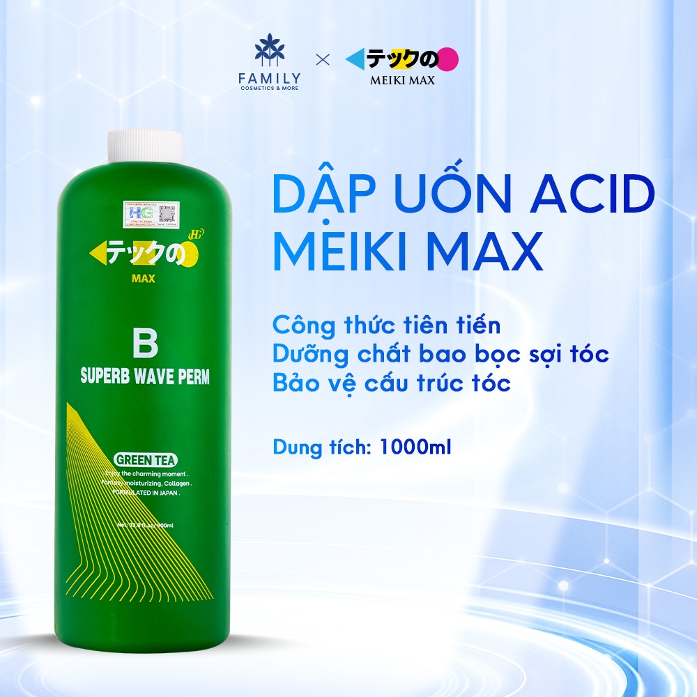 Dập uốn MEIKI MAX chai 1000ml