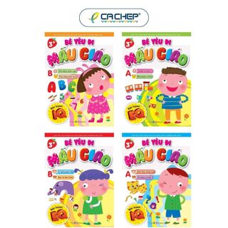 Sách - Bộ Bé Yêu Đi Mẫu Giáo (Cuốn lẻ)