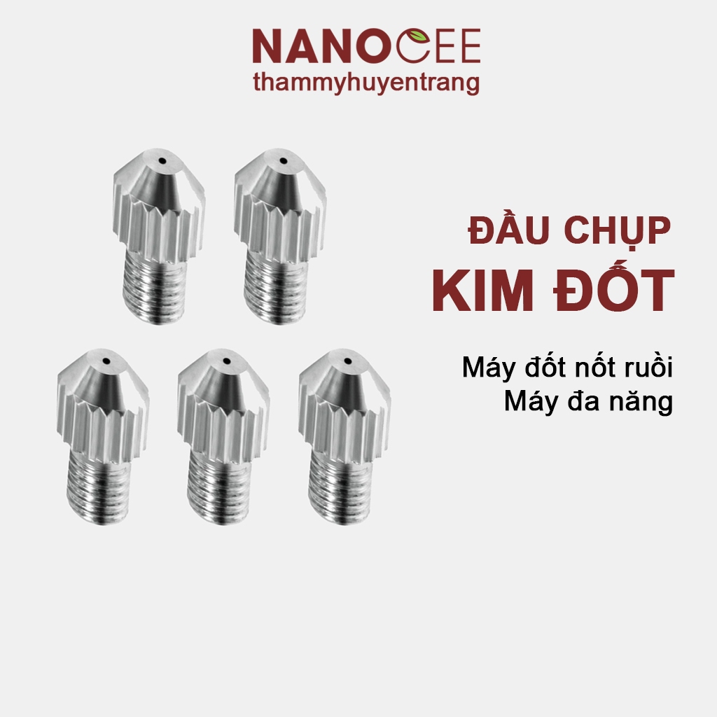 Đầu Chụp Kim Đốt, Đầu Máy Đốt Mụn Ruồi, Mụn Thịt, Tàn Nhang