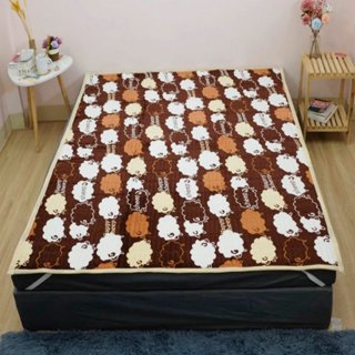  Thảm Nỉ Trải Giường Thảm Nỉ 3 Lớp Thảm Trải Giường Mùa Đông nhiều kích thước M2 M6 M8 2M2 - MinhMinh Bedding 