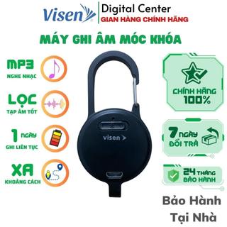 Máy ghi âm mini móc khóa VISEN M2, ghi âm 25 giờ liên tục, thiết kế nhỏ gọn thời trang kín đáo , lọc âm thanh cực đỉnh