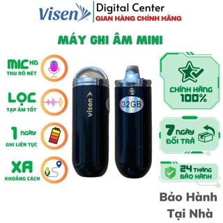 Máy ghi âm mini VISEN M1, lọc âm và giảm tiếng ồn tối đa, thời gian sử dụng liên tục lên đến 25 giờ pin đầy, thu âm xa