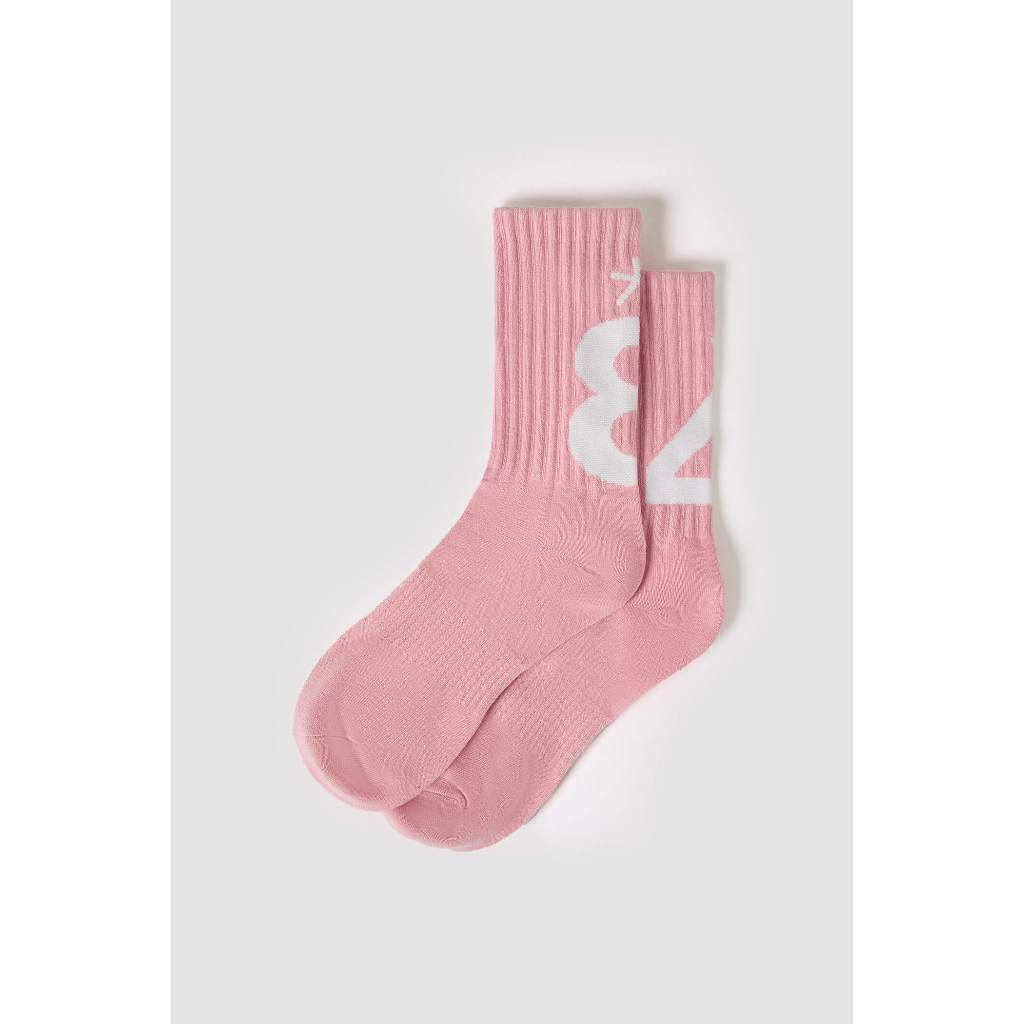 Tất cổ dài cotton logo 84*, tất cổ cao thoáng khí