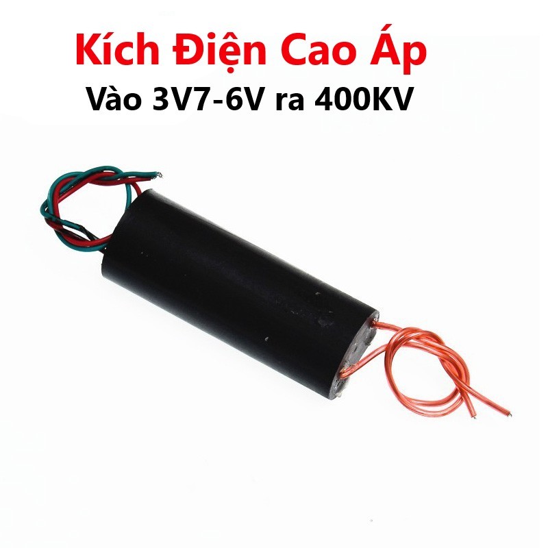 Kích Điện Cao Áp, Vào 3V7-6V ra 400KV/1000KV  - Module tăng áp