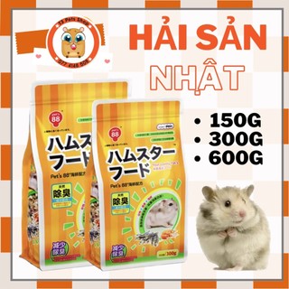 Thức ăn hải sản Nhật 150gr-  300gr - 600gr  dành cho hamster / sóc