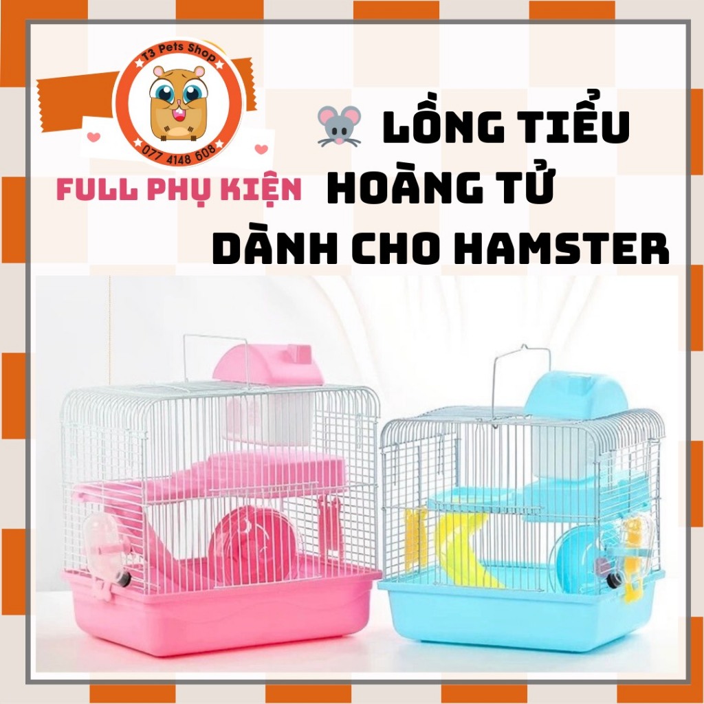 Lồng tiểu hoàng tử dành cho hamster
