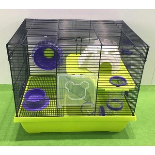 lồng DREAM CASTLE cho hamster, sóc, nhím, đuôi mập,...- T3 PETS SHOP