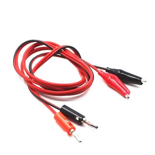 Dây Jack bắp Chuổi sang kẹp cá sấu dài 1m