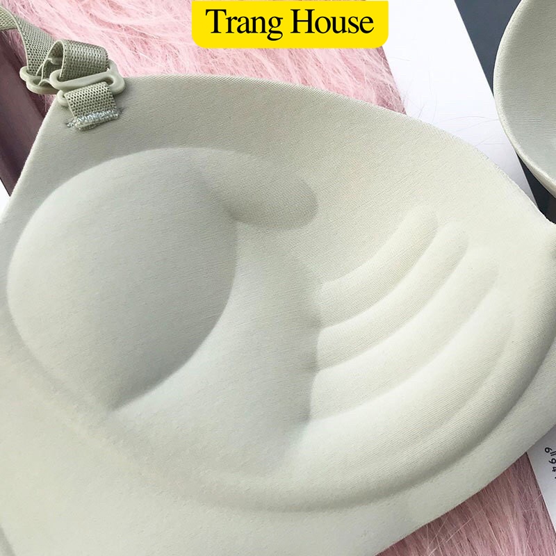 ÁO LÓT ĐÚC KHÔNG GỌNG ĐỆM BÀN TAY ĐẨY NGỰC HÌNH LÔNG VŨ TRANG HOUSE