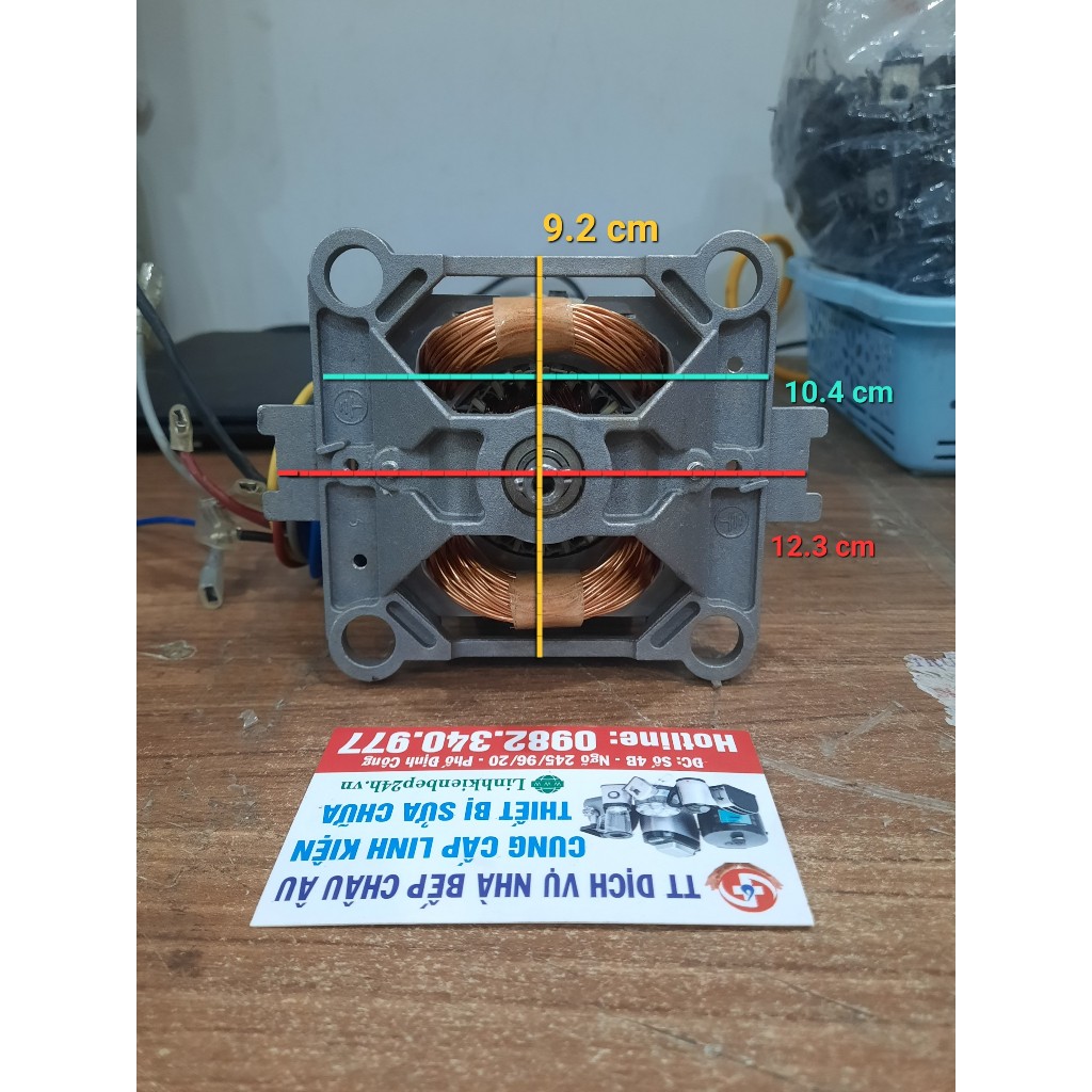 Động cơ máy xay sinh tố 9545 - trục tròn rãnh