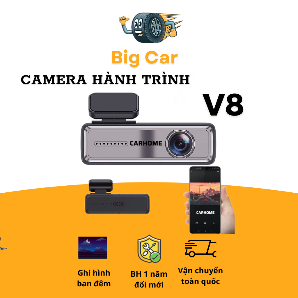 Camera hành trình V8 wifi1080P Full HD DVR Xe Ô Tô bán sỉ
