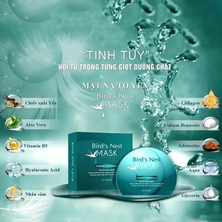 Mặt nạ collagen yến cc white