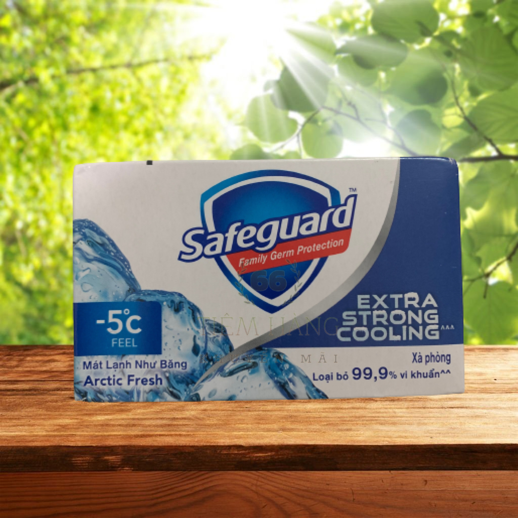 Xà Bông Cục SAFEGUARD Sạch 99,9% Vi Khuẩn & Dịu Nhẹ Cho Da.