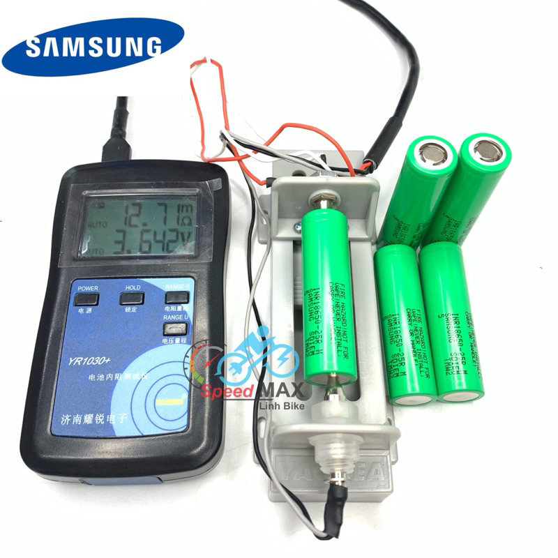 Pin Samsung INR18650 - 25R DL 2500mAh xả cao 10C  mới 100% chính hãng