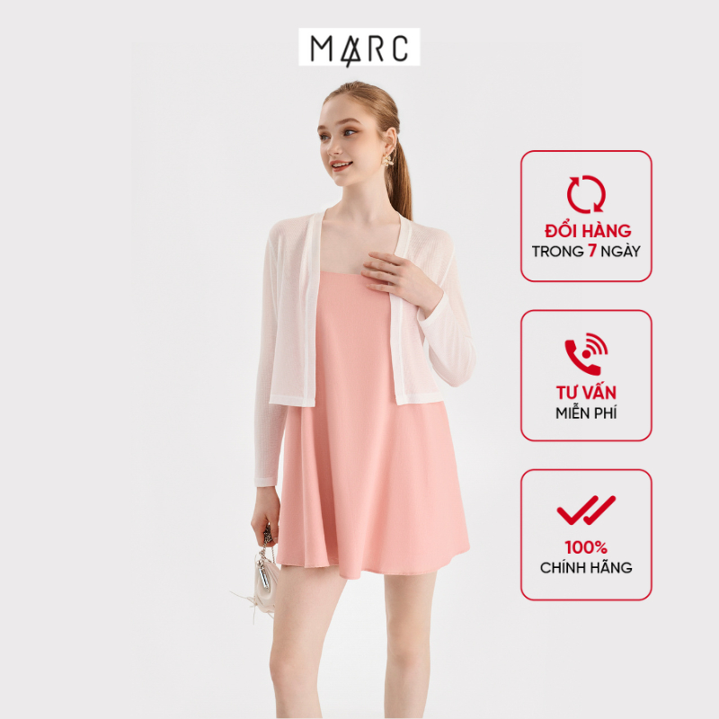 Áo Khoác Nữ Cardigan MARC FASHION Cổ V Tay Dài - CBVH070123