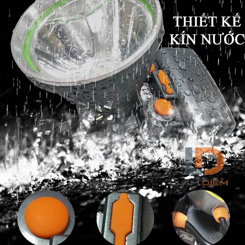 Đèn pin đội đầu pin sạc led siêu sáng kín nước công suất lớn 866 -867 - 530
