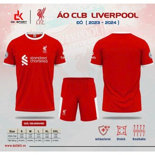 Bộ Đồ Đá Banh CLB Livepool màu đỏ