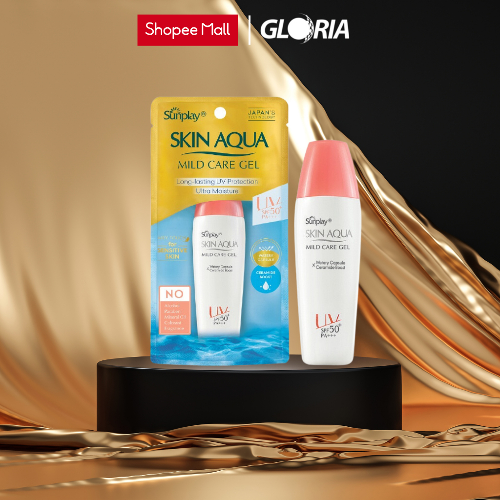 Gel Chống Nắng Cho Da Nhạy Cảm Sunplay Skin Aqua Mild Care Gel SPF50+ PA+++ 25g